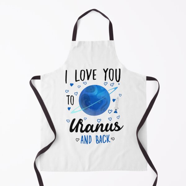 Item preview, I Love You To Uranus And Back - Funny quotes designed and sold by redblackline.