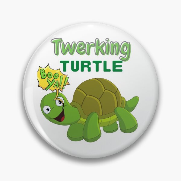 Item preview, Funny Twerking Turtle designed and sold by CyberVinnie.