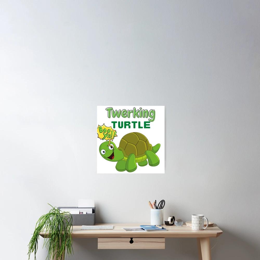 Funny Twerking Turtle