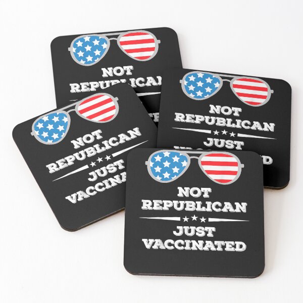 Item preview, Not Republican Just Vaccinated Funny Men Women  designed and sold by anniet33.
