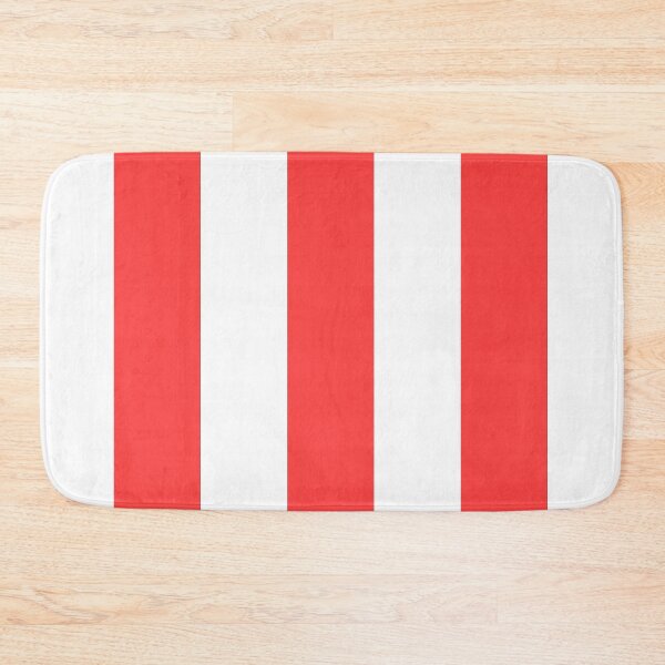 Item preview, Coral Red And White Stripes designed and sold by rewstudio.