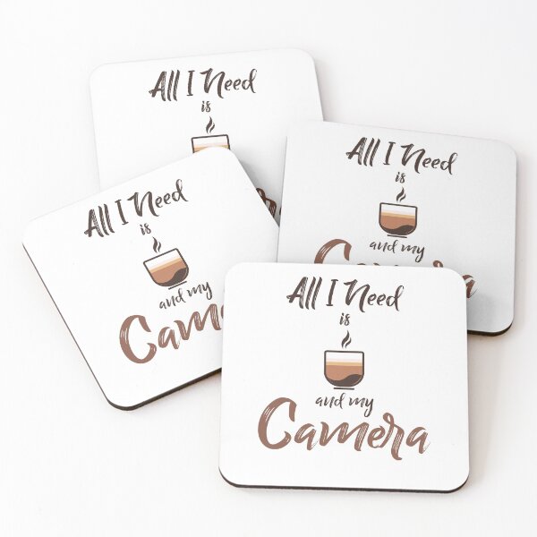 Item preview, All i Need is Coffee and my camera designed and sold by Nadheesh.