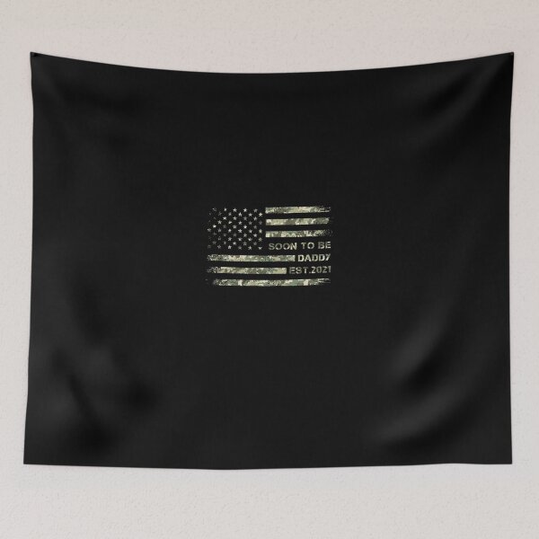 Item preview, Mens Soon to be Daddy 2021 dad First Fathers Day Flag designed and sold by Spotifyonline20.