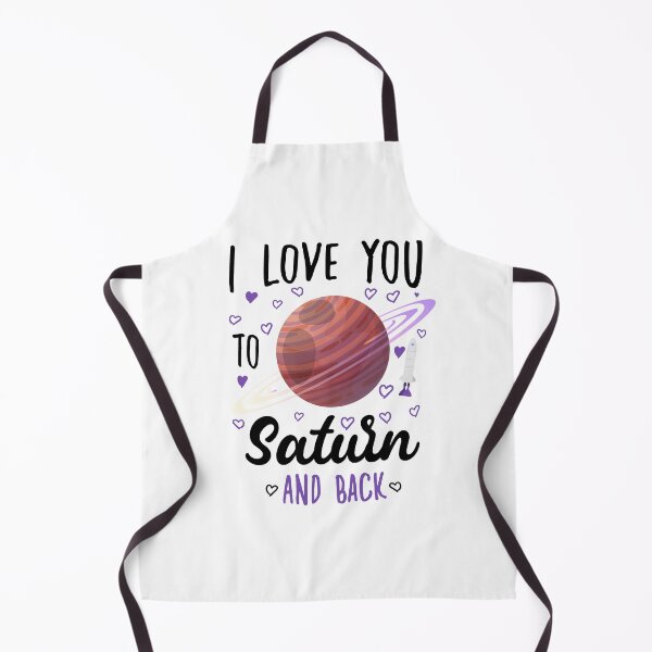 Item preview, I Love You To Saturn And Back - Funny quotes designed and sold by redblackline.
