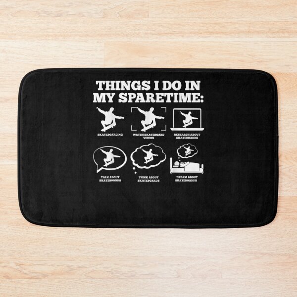 Item preview, Things I Do In My Sparetime Skateboarding designed and sold by anniet33.
