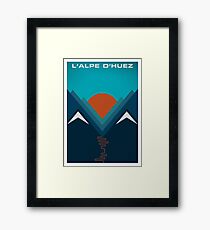 L'Alpe D'huez Framed Print