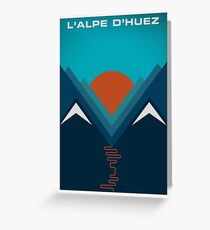 L'Alpe D'huez Greeting Card