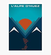 L'Alpe D'huez Fotodruck