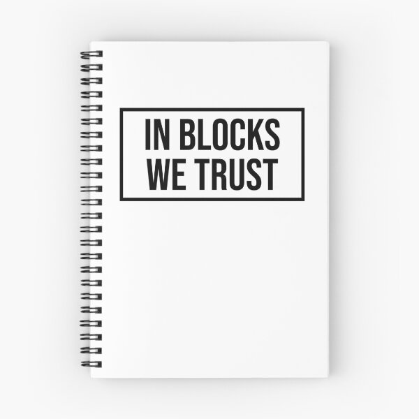 Item preview, In Blocks We Trust designed and sold by MerlinTea.