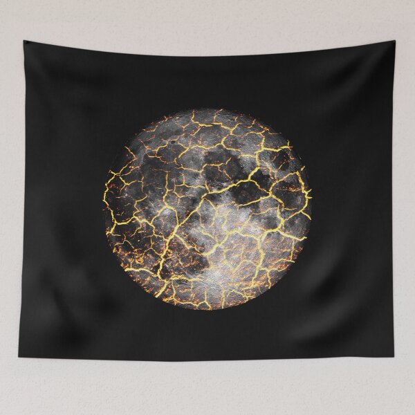 Item preview, Moon lava cracking designed and sold by jc007.