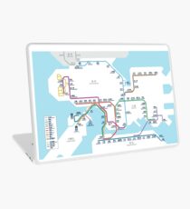 Hong Kong MTR Map 2016 Laptop Skin
