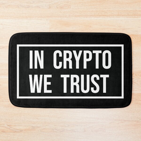 Item preview, In Crypto We Trust designed and sold by MerlinTea.