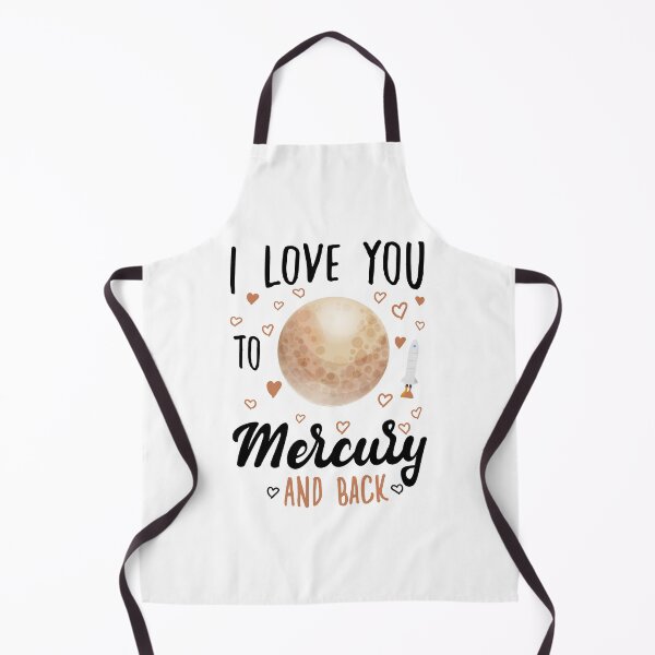 Item preview, I Love You To Mercury And Back - Funny quotes designed and sold by redblackline.