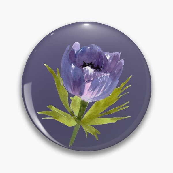 Item preview,   Anemone Blue. Anemone Blossom Flower.  designed and sold by ZheltakovaIana.