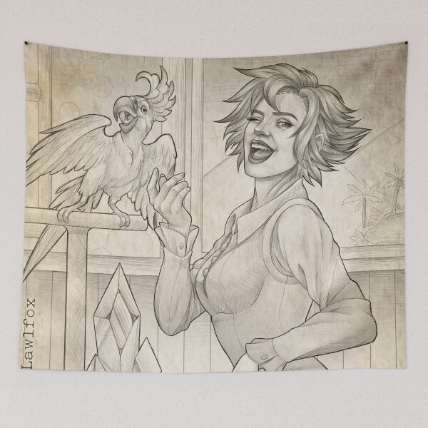 Item preview, Bachelorette Pin-up Series - Emily designed and sold by Lawlfox.