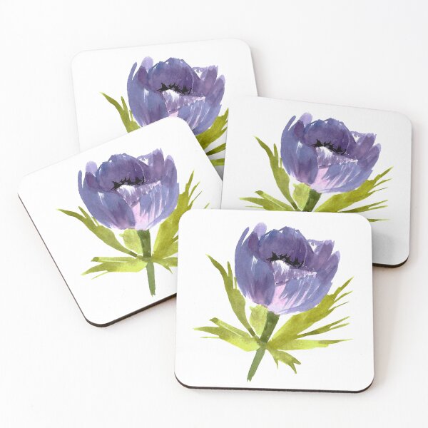 Item preview,   Anemone Blue. Anemone Blossom Flower.  designed and sold by ZheltakovaIana.