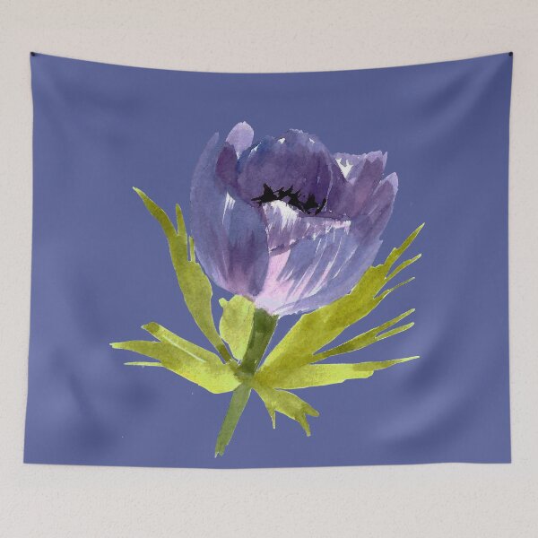Item preview,   Anemone Blue. Anemone Blossom Flower.  designed and sold by ZheltakovaIana.