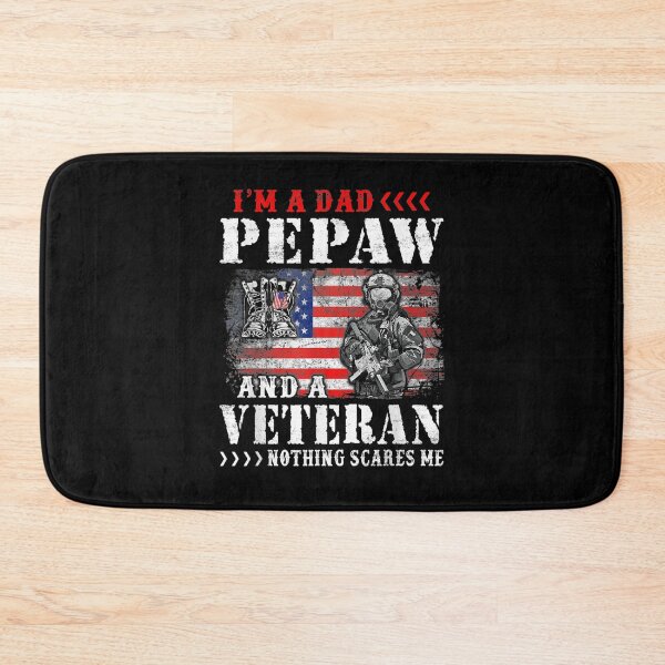 Item preview, Mens I'm A Daddy Pepaw Veteran Distressed For Father's Day  designed and sold by tashiav.