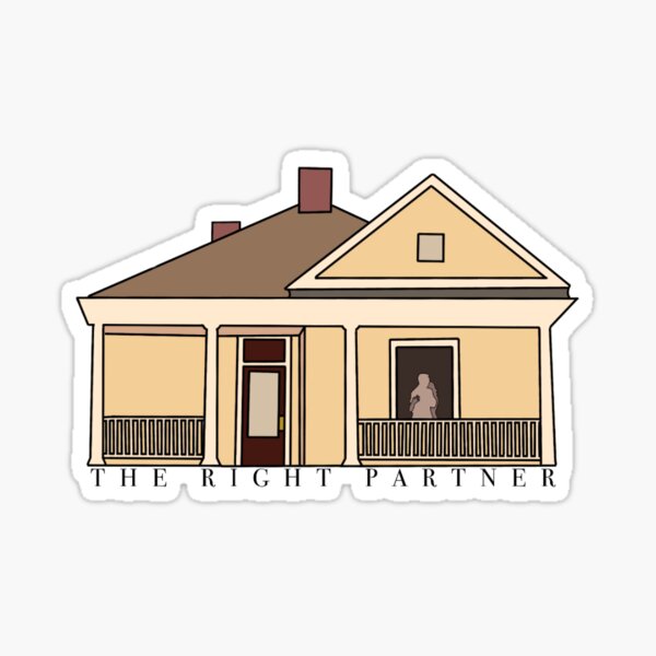 The right partner  Sticker