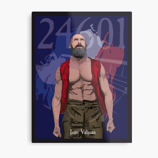 Les Miserables -24601 Metal Print