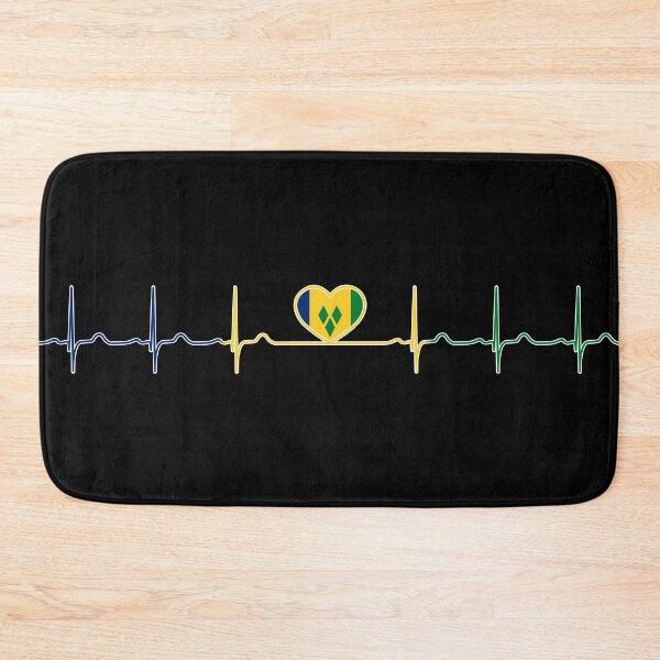Item preview, Heartbeat Saint Vincent and the Grenadines designed and sold by Heartbeatsalad.
