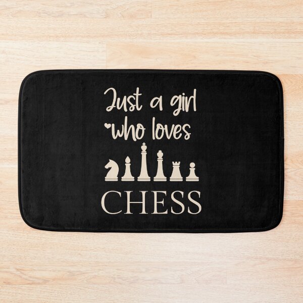 Item preview, Just A Girl Who Loves Chess | Chess Player designed and sold by Einstein12345.