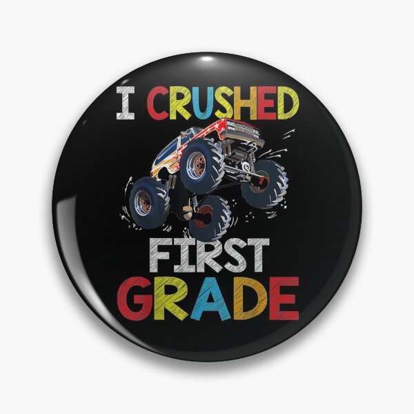 Item preview, I Crushed First Grade Gift Graduation Boys Monster Truck  designed and sold by tashiav.