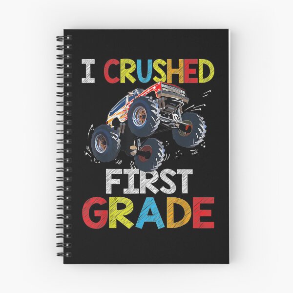 Item preview, I Crushed First Grade Gift Graduation Boys Monster Truck  designed and sold by tashiav.