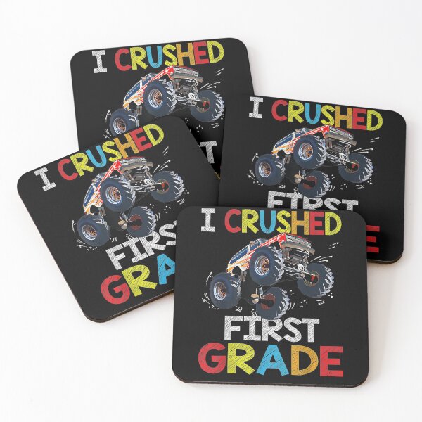 Item preview, I Crushed First Grade Gift Graduation Boys Monster Truck  designed and sold by tashiav.