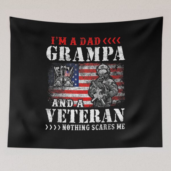 Item preview, Mens I'm A Daddy Grampa Veterano angustiado por el día del padre designed and sold by tashiav.