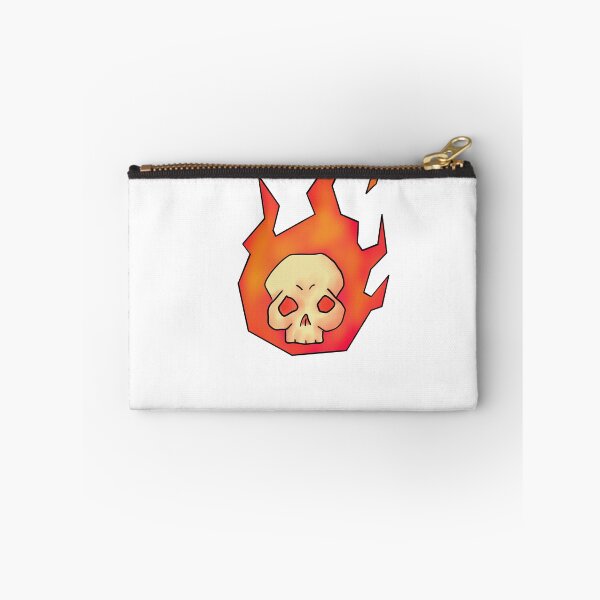Item preview, skull in flame designed and sold by Furtecin.