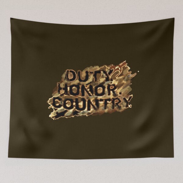 Item preview, DUTY HONOR COUNTRY 2 designed and sold by THE AMERICAN TEEVANGELIST.