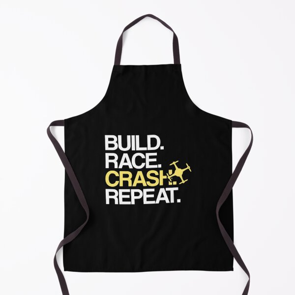 Item preview, Build Race Crash Repeat Drone Pilot Pullover Hoodie designed and sold by ribbinjunk.