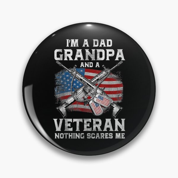 Item preview, I'm A Dad Grandpa Veteran Vintage 4th Of July Father's Day  designed and sold by tashiav.