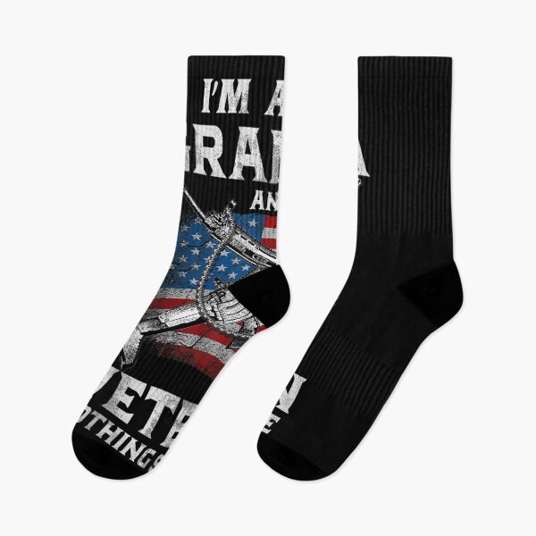 Item preview, I'm A Dad Grandpa Veteran Vintage 4th Of July Father's Day  designed and sold by tashiav.