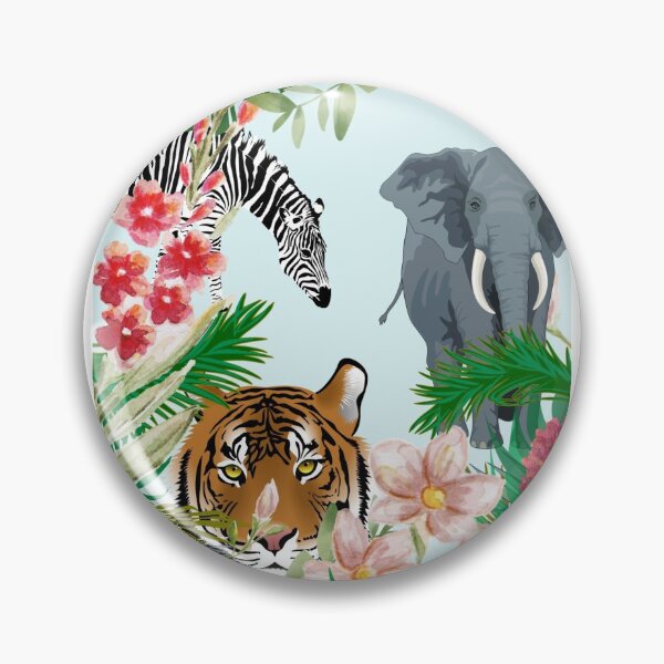 Item preview, Tropical Jungle Print designed and sold by PurpleJelly.