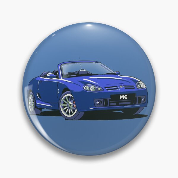 Item preview, MG Rover MG TF in ignition Blue designed and sold by Webazoot Industries - Car Art.