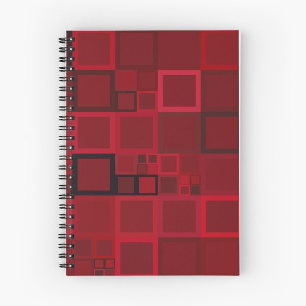 Item preview, red square graphic  designed and sold by ZubiyaArt.