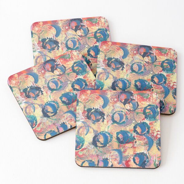 Item preview, Blue Circles 2 of 2 designed and sold by Sarah Aubry.