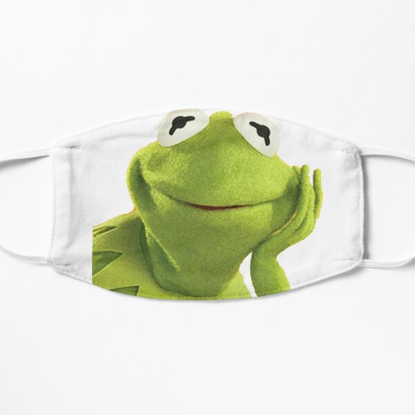 The Kermit Frog, NO !! Flat Mask