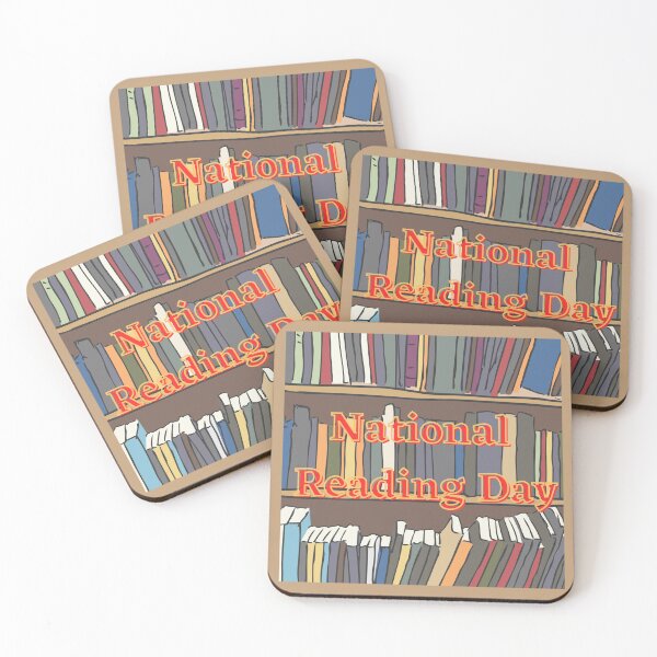 Item preview, National Reading Day ,many books designed and sold by RedFlowerful.