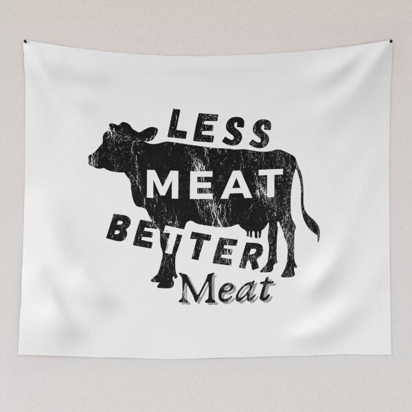 Item preview, Less Meat Better Meat - Regenerative Agriculture - Save Our Soil designed and sold by WildBerryArt.