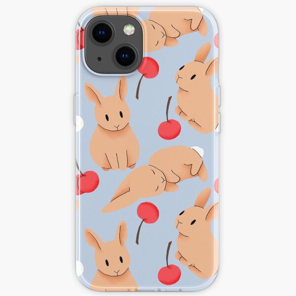 Cherry Bunny iPhone Soft Case