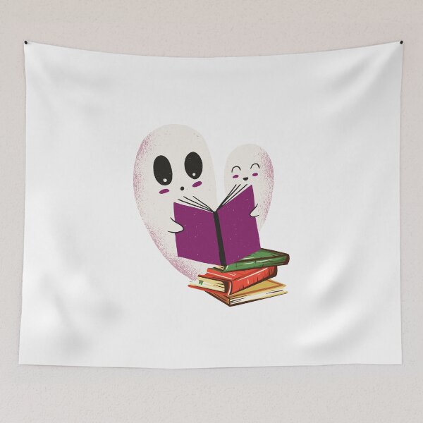Item preview, National Reading Day Read More Books - Ghosts reading books designed and sold by gifttat.