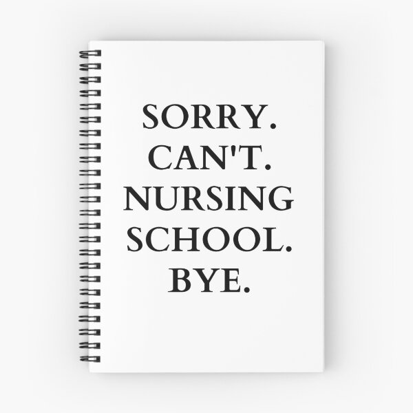 Item preview, sorry can't nursing school bye designed and sold by Yasdey Rojas.