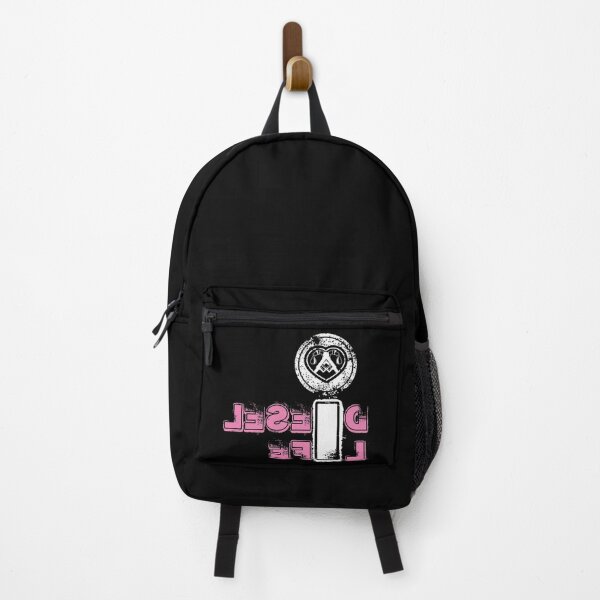 Item preview, I Heart Diesel Life Typography Pink and Black-Funny Trucker designed and sold by Mary Maple.