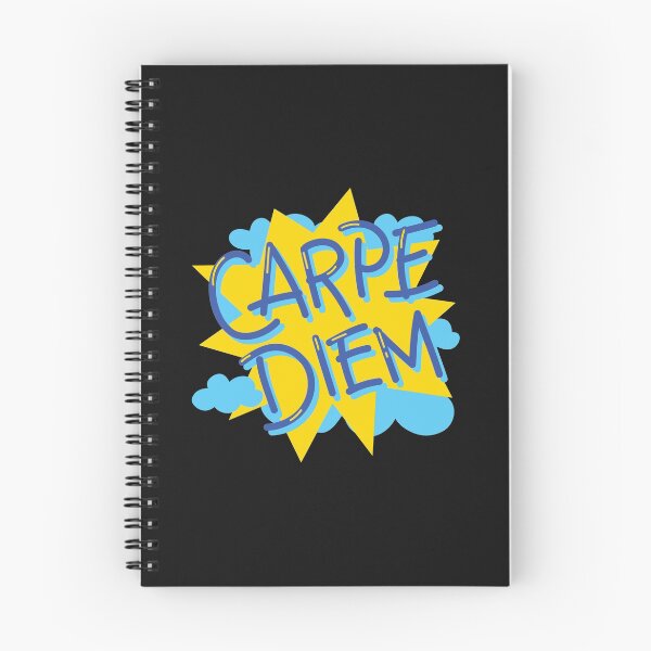 Item preview, Carpe diem clouds latin phrase designed and sold by Strale25kv.