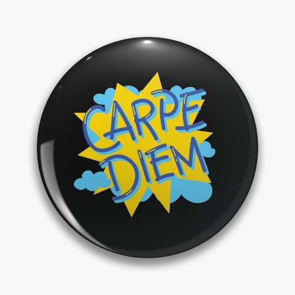 Item preview, Carpe diem clouds latin phrase designed and sold by Strale25kv.