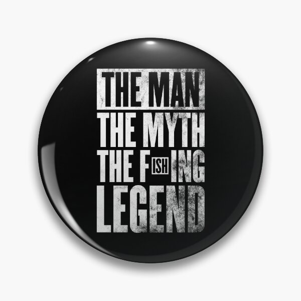 Item preview, The Man The Myth The Fishing Legend designed and sold by Chris Pierre Art.