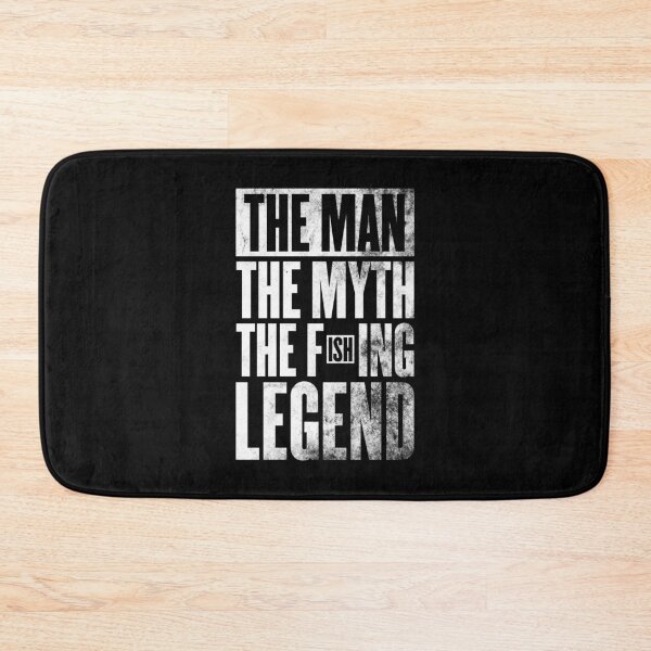 Item preview, The Man The Myth The Fishing Legend designed and sold by Chris Pierre Art.